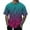 v#420Light Blue1552, variant on Men'S T-Shirts Trendy Colorful Pattern Shiny Satin Soft Fabric Knit Short Sleeve Crew Neck Loose Fit For Summer Evening Party Classic Tee,Black,L