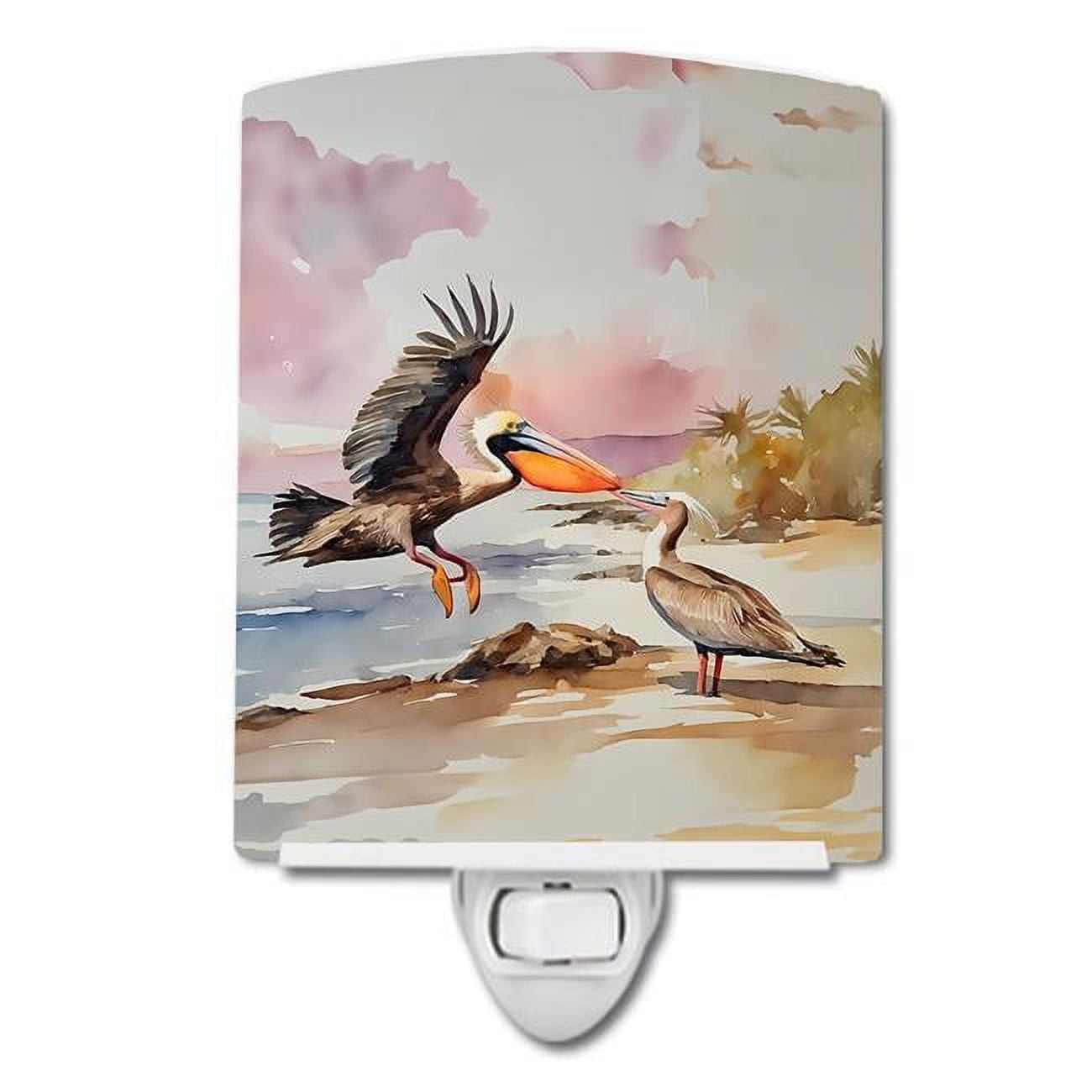 Yellowfin Tuna Ceramic Night Light 4 in x 6 in