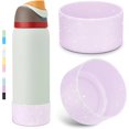 thumbnail image 1 of wonima44 2PCS Glitter Silicone Boot for Owala Water Bottle, Anti-Slip Protective Sleeve for Owala Twist,FreeSip and Flip Stainless Steel Water Bottle, BPA-Free, Dishwasher Safe, Accessories, 1 of 1