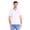 White, variant on Men's Johnny Collar Polo Shirt