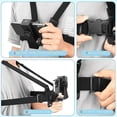 thumbnail image 5 of Eolstice Chest Strap Mobile Phone Holder, First Perspective Cycling Photography Mount, Hands Free Action Camera Bracket, Adjustable Harness for Recording Sports Activities, 5 of 5