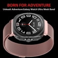 thumbnail image 3 of REQO Galaxy Watch Ultra Bands,Stainless Steel Mesh Loop Magnetic Clasp Replacement Strap Compatible for Samsung Galaxy Watch Ultra Band 47mm Women Men 2024, 3 of 7