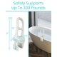 thumbnail image 3 of Barandilla de bañera Vive, barra de seguridad para bañera de baño, resistente, 3 of 9
