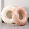 thumbnail image 4 of Anillo de natación inflable a rayas para niños, juguete de playa para jugar en la piscina al aire libre, regalo de verano, 2023, 4 of 4