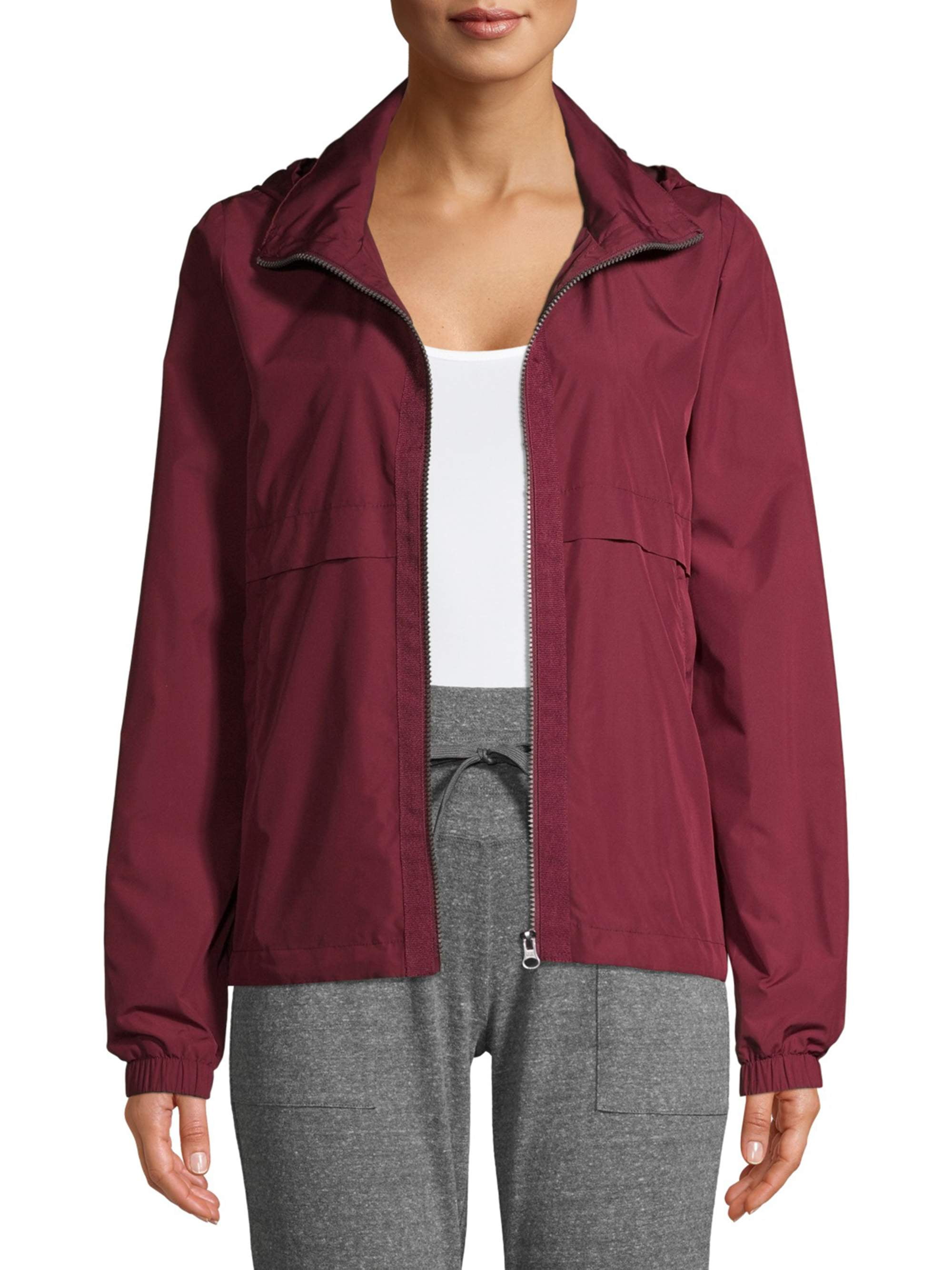 Athletic Works Women's Active Commuter Jacket with Hood