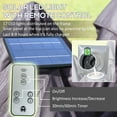 thumbnail image 3 of Outsunny 11 x 11 ft Beige Pop up Outdoor Canopies, Remote Control, 3 of 9