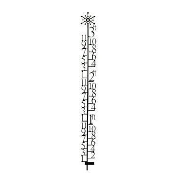 3 Foot Snowflake Snow Gauge