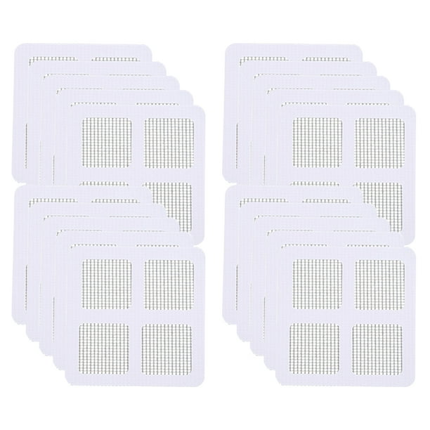 Pegatinas Malla para Atrapar El Pelo Cinta Reparación Pantalla Baño Bañera Fregadero 3/5/10/15/20/30/50/100 Uds.