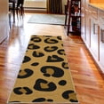 thumbnail image 2 of Animal Decorative Rug, Leopard Animal Skin Pattern in Abstract Style Wild Safari Jungle Theme, Quality Carpet for Bedroom Dorm and Living Room, 6 Sizes, Earth Yellow, by Ambesonne, 2 of 2