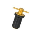thumbnail image 3 of Tapón de drenaje con mango de latón Cola para yates y kayaks 17mm, 3 of 8