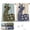 4 Pcs-deer, variant on Rustic Dandelion Hand Towels, 100% Cotton Set of 4 Soft & Absorbent Bathroom Face Towel, 13.4x29 Inch