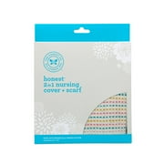 Honest 2-in-1 Organic Nursing Cover + Scarf - Multicolor