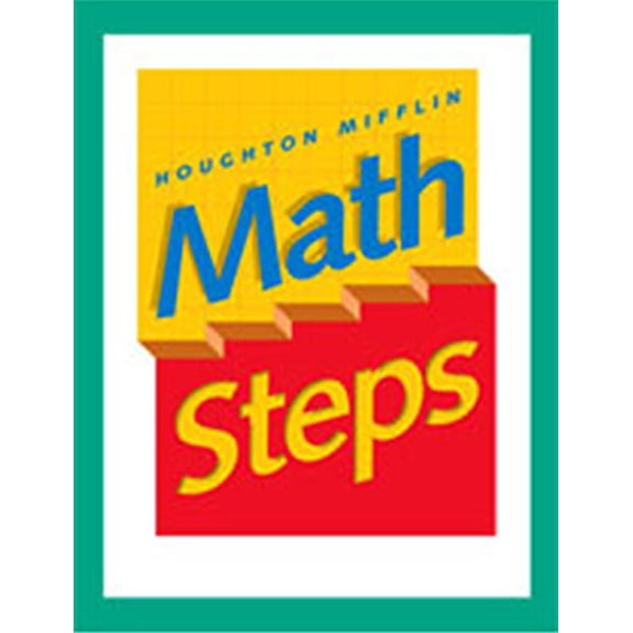 Pre-Owned Math Steps: Student Edition Grade 5 2000 (Paperback) 0395985366 9780395985366