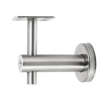 

Silver Stair Handrail Bracket Bannister Wall Support Hand Rail Balustrade Strong