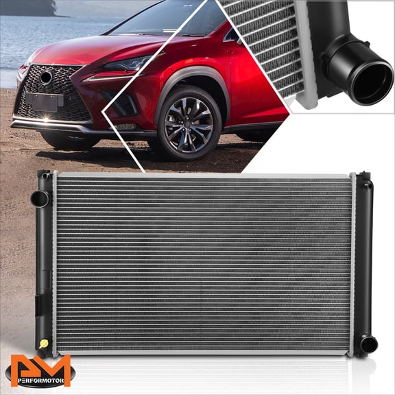PM PERFORMOTOR for 15-21 Lexus NX300H Toyota RAV4 Hybrid Aluminum Cooling Radiator DPI-13592