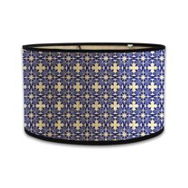 Lamp Shades Print Oval Lamp Shade 30x30x20CM Vintage Lamp Shades for Chandeliers and Floor Lamps J