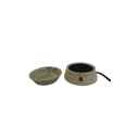 thumbnail image 6 of Electric Ceramic Wax Cube and Candle Warmer - Cream & White Engraved Design, 6 of 7