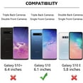 thumbnail image 2 of HAHDAXIA Galaxy S10 Case, Galaxy S10 Case with 2 Pack HD Soft Screen Protector, Contrasting Colors Ultra Slim One-Piece Anti-Slip Rugged Soft TPU Bumper Shockproof Case Cover for Galaxy S10 S, 2 of 7