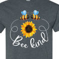 thumbnail image 4 of Inktastic Bee Kind Bees and Sunflower T-Shirt, 4 of 5