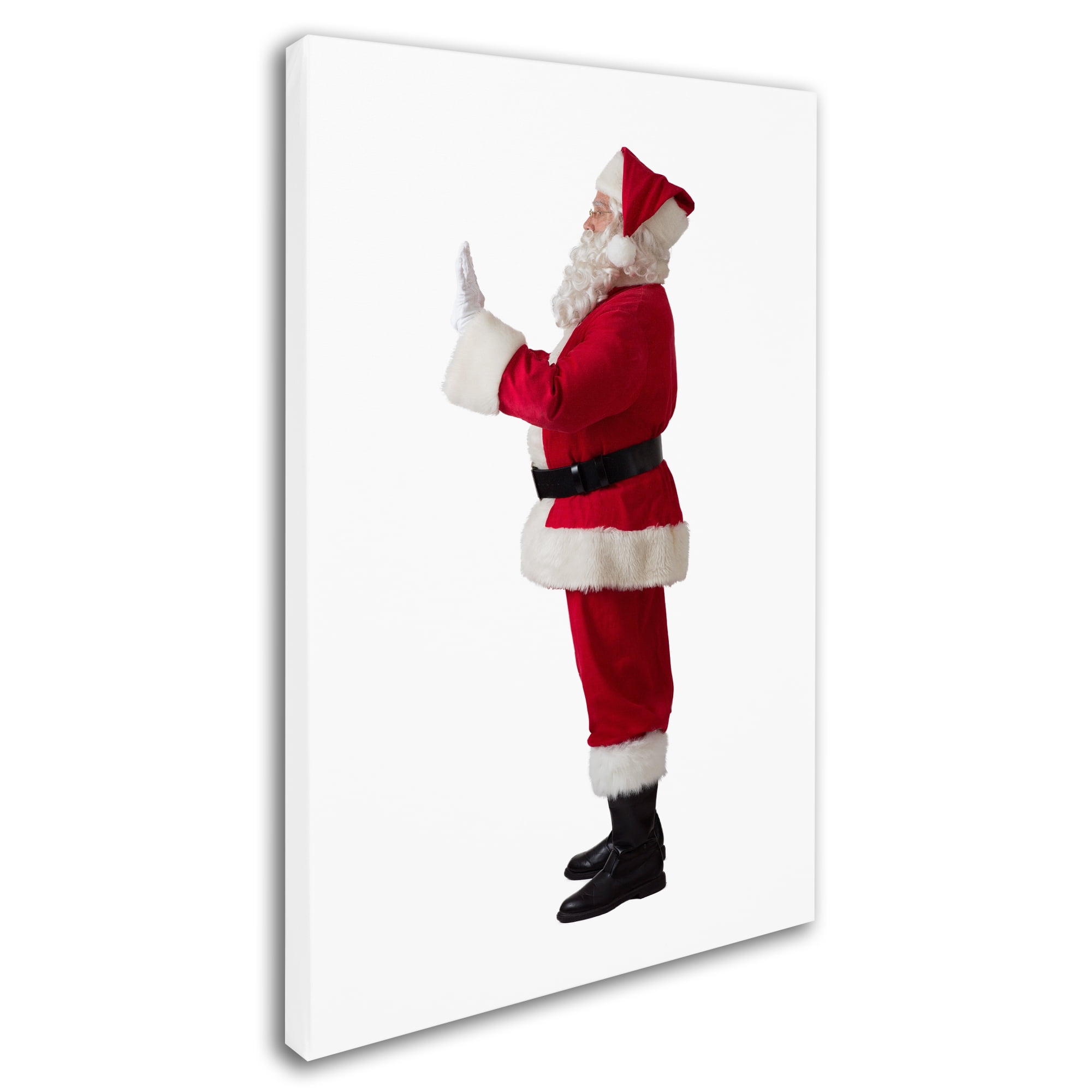 Trademark Fine Art 'Santa-2-13033' Canvas Art by Ed Wheeler