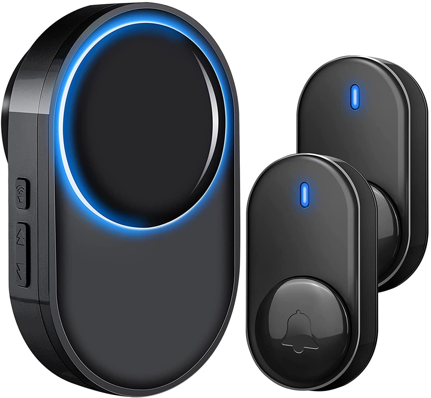 Physen Wireless Doorbell for Home Operating at 1300 feet(1 Receiver + 2 Transmitters)