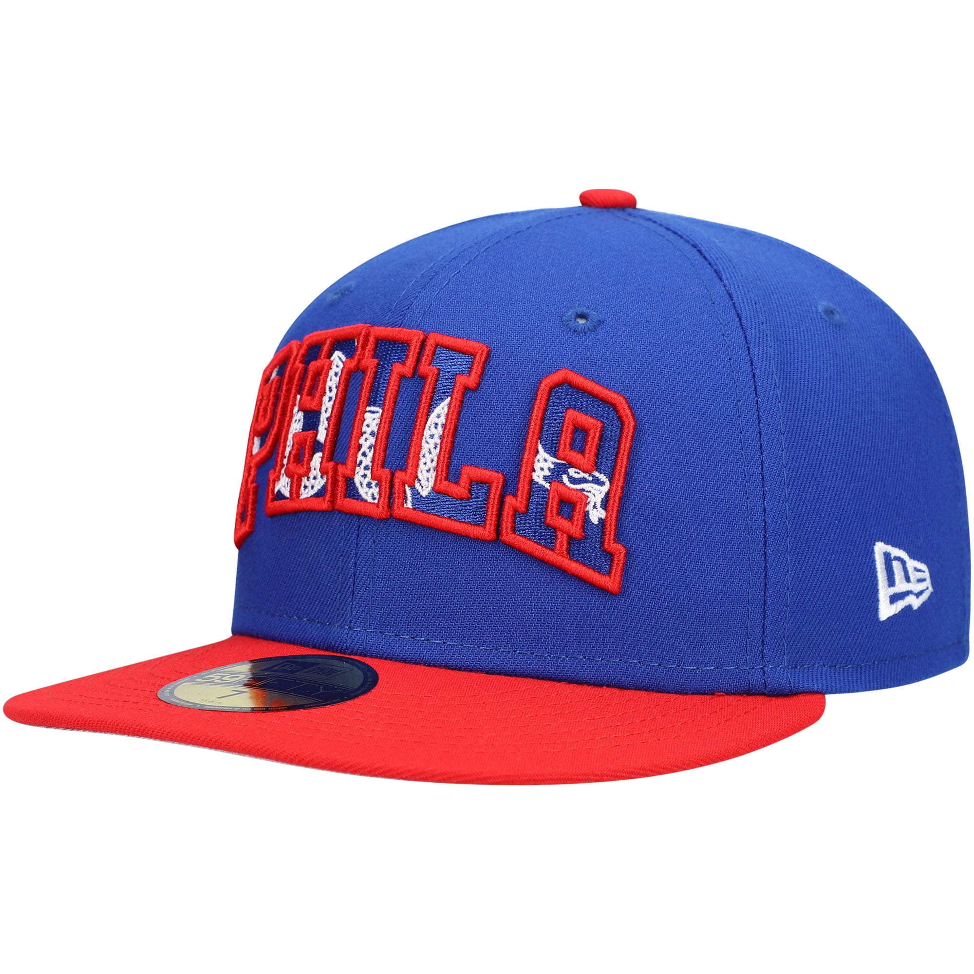 Men's New Era Royal Philadelphia 76ers 