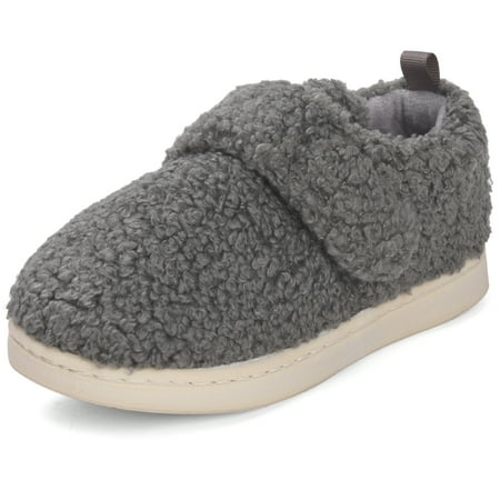 

VONMAY Toddler Slippers Non-Slip Velcro House Shoes