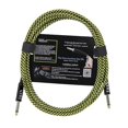 thumbnail image 1 of Guitar Musical Instrument Cable Bass Audio Cable Yellow & Black, 1 of 5