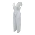 thumbnail image 4 of Ropa Playa Ocean Pacific para Mujer Jumpsuit Manga Corta Cuello V Rayas Multicolor Talla EG, 4 of 4
