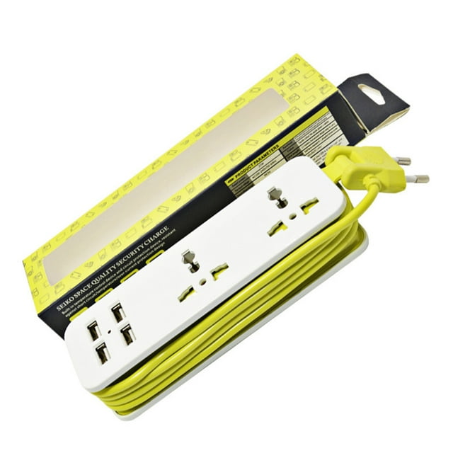 Cateissary Regleta con puerto USB Solución de carga segura y confiable Regleta con ranura USB Versátil Electrónica miscelánea TYPE1