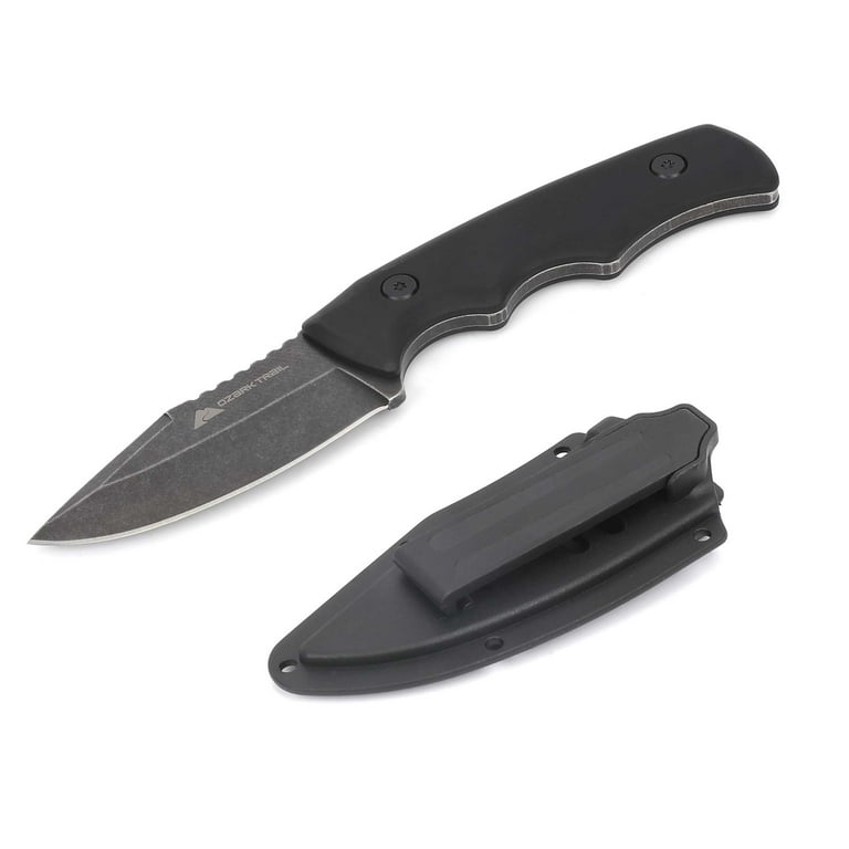 Ozark Trail Fixed Blade Hunting Knife 5-Piece Set 