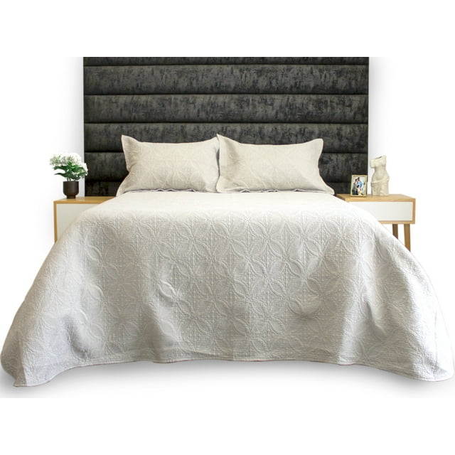 Colcha Stonewash Queen Size Dormireal Doble Vista