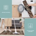 thumbnail image 6 of Brown and Black Leopard Print Kitchen Rugs Sets Of 3,Kitchen Runner Rugs Non Skid Washable,Decorative Kitchen Floor Mats for Kitchen,Sink,Laundry,17"x30"+ 17"x47" + 17"x59", 6 of 6