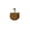 B, variant on Leodye 1PCS Imitation Rattan Hanging Basket Dual Purpose Flower Planter and Fruit Vegetable Storage Organizer for Farmhouse Living Room Corridor Decor -6.89x5.51x4.33in