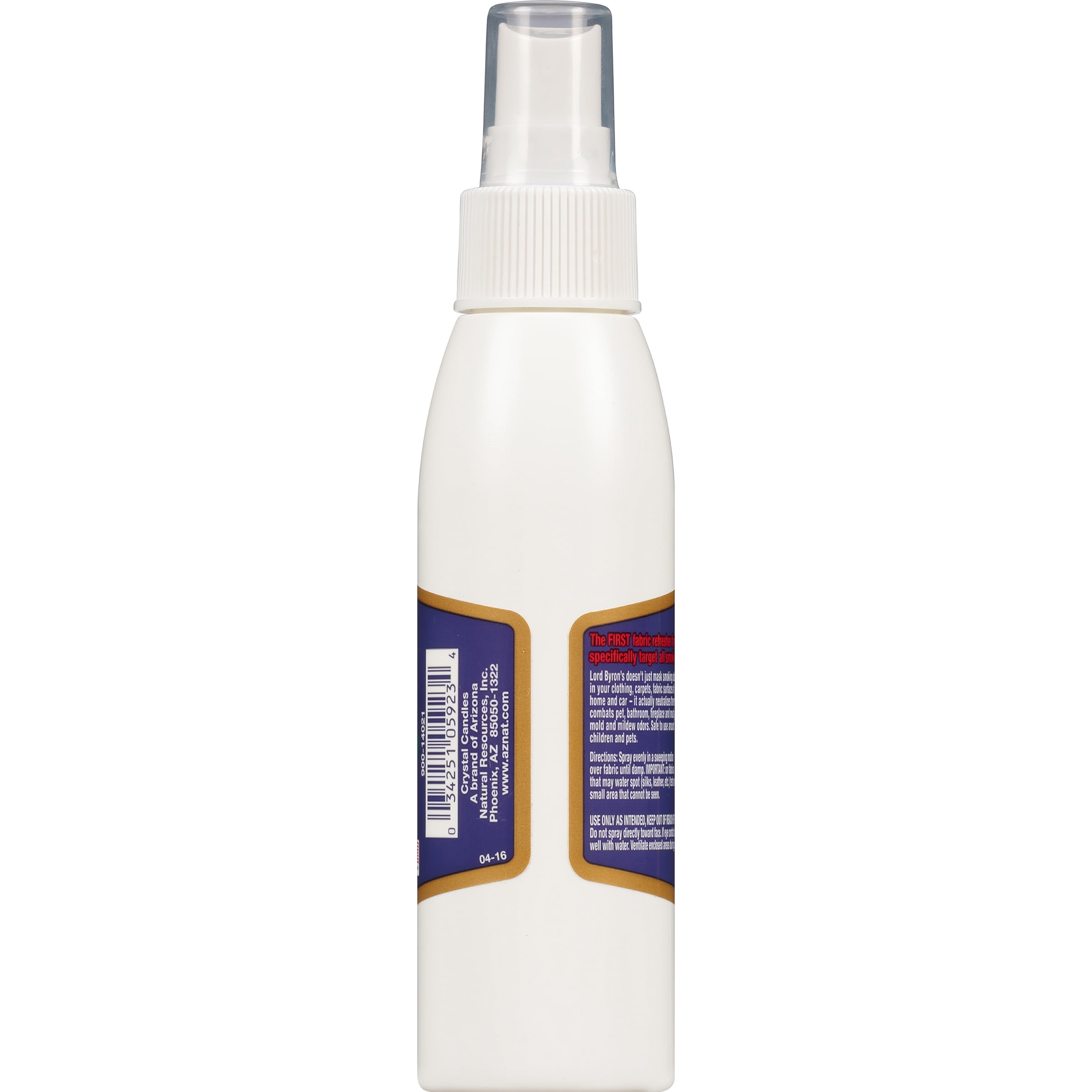 Lord Byron's Smoker's Fabric Refresher 4 fl. oz. Spray Bottle