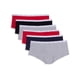 thumbnail image 1 of Pantalones cortos de algodón Tommy Hilfiger para mujer, paquete de 6, 1 of 5