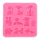 thumbnail image 5 of Molde De Bricolaje Resistente Al Desgarro Fuerte, Molde De Silicona No Tóxico De Amplia Aplicación, Para Chocolate De Caramelo ANGGREK Rosa, 5 of 8