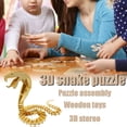 thumbnail image 2 of Child 3D Three-dimensional DIY Woodiness Early ducation Toys Model Puzzle, 2 of 5