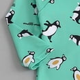 thumbnail image 6 of ATAIKU 0-4T Baby Boys Penguin One Piece Swimsuit Rash Guard Suits Toddler Long Sleeve Swimwear Kids UPF 50+ Zipper Bathing Suit, 6 of 9