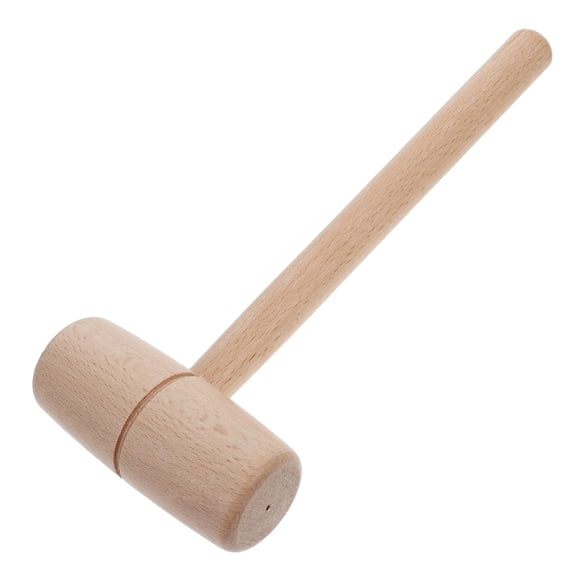 LOLIPPYY Wooden Mallet with Rounded Beechwood for Carving Projects, 1-Piece Carving Tool