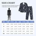 thumbnail image 4 of Fotbe Anchor and Lighthouse Pattern Long Sleeve Pajama Set for Men,Sleepwear Set,2-piece Loungewear Set,Soft PJs Comfy Nightwear with Pockets-X-Large, 4 of 7