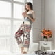 thumbnail image 5 of Fotbe Fashion Tatreez1 Pantalones de Pijama para Mujer, Pantalones de Dormir, Pantalones Pj con Cordón y Bolsillos-Medium, 5 of 6