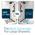 thumbnail image 5 of SlipX Solutions 27 x 27 Extra Large Square Shower Mat in Tan, 5 of 8