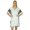 White, variant on Bimba Women Chic Short Kaftan Net Kimono Sleeve Exclusive White Rayon Caftan Dress