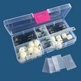 thumbnail image 5 of 10 Grids Transparent Beads Screws Bit Parts Jewelry Holder Tool Case Storage Box, 5 of 8