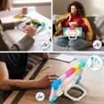 thumbnail image 2 of Xyhop Rugged Hybrid Case for Samsung Galaxy Tab A9 8.7 inch 2023, 360 Degree Stand Shoulder Strap Protector, 2 of 8