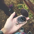 thumbnail image 3 of Flipopen Compass,J35A Vintage Portable Zinc Zinc Alloy Compass Compass Tried and Trusted, 3 of 11