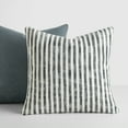 thumbnail image 6 of 2-Pack Decor Throw Pillows in Yarn-Dyed Bengal Stripe / Solid Patterns by Comfort Canopy, 6 of 8