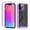 Purple, variant on ELEHOLD Clear Case for iPhone 15 Pro Max,Rugged Transparent Back Shell Shockproof Flexible Bumper Anti-Scratch Non-Yellowing Case for iPhone 15 Pro Max 6.7" ,Purple