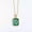Cancer, variant on Stainless Steel Malachite Constellation Horoscope Zodiac Sign Pendant Necklace-Aquarius